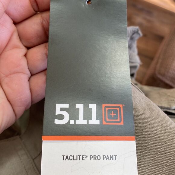 5.11 Tactical Pants Taclite Pro Rip Stop Size 36X36 Color Stone - Picture 13 of 15